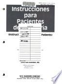 Libro Instrucciones para pacientes de pediatria