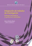 Libro Integración de métodos de investigación