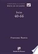 Libro Isaías 40-66