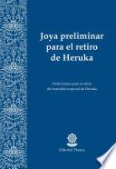 Libro Joya preliminar para el retiro de Heruka