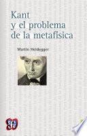 Libro Kant y el problema de la metafísica