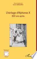 Libro L'héritage d'Alphonse X