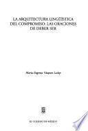 Libro La arquitectura lingüística del compromiso