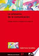 Libro La artesanía de la comunicación