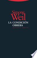 Libro La condición obrera