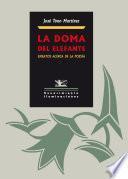 Libro La doma del elefante