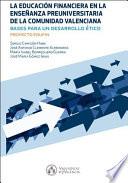 Libro La educación financiera en la enseñanza preuniversitaria de la Comunidad Valenciana