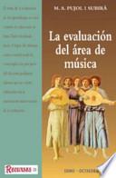 Libro La evaluación del área de música