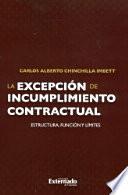 La excepción de incumplimiento contractual: Estructura, Función y Límites