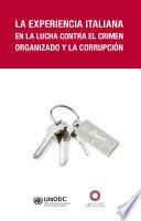 Libro La experiencia italiana en la lucha contra el crimen organizado y la corrupción