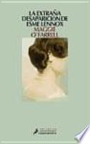 Libro La extraña desaparición de Esme Lennox