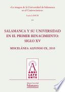 Libro La imagen de la Universidad de Salamanca en el Cuatrocientos