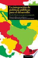 Libro La integración de políticas públicas para el desarrollo
