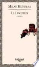 Libro La lentitud