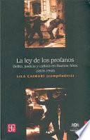 Libro La ley de los profanos
