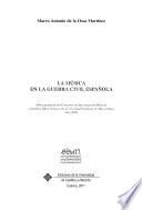 Libro La música en la Guerra Civil Española