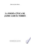 Libro La poesía cívica de Jaime García Terrés