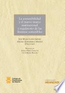 Libro La sostenibilidad y el nuevo marco institucional y regulatorio de las finanzas sostenibles