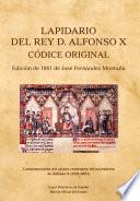 Libro Lapidario de Alfonso X el Sabio. Códice original