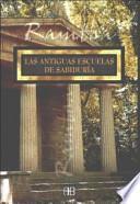 Libro Las antiguas escuelas de sabiduría