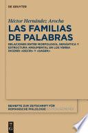 Libro Las familias de palabras