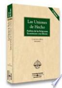 Libro Las uniones de hecho