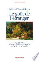 Libro Le goût de l'étranger