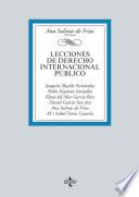 Libro Lecciones de Derecho Internacional Público