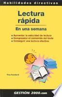 Libro Lectura rápida