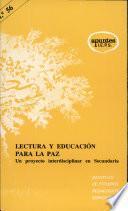 Libro Lectura y educación para la paz