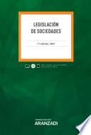 Libro Legislación de sociedades