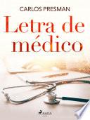 Libro Letra de Médico