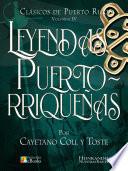 Libro Leyendas Puertorriqueñas