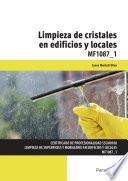 Libro Limpieza de cristales en edificios y locales