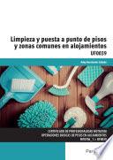 Libro Limpieza y puesta a punto de pisos y zonas comunes en alojamientos