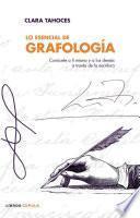 Libro Lo esencial de Grafología