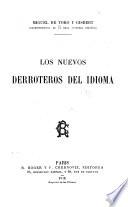 Libro Los nuevos derroteros del idioma