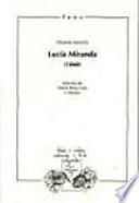 Libro Lucía Miranda