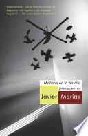 Libro Mañana en la batalla piensa en mí
