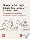 Libro Manual de psicología clínica de la infancia y la adolescencia