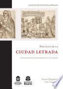 Libro Más allá de la ciudad letrada: letramientos indígenas en los Andes