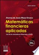 Libro Matemáticas financieras aplicadas