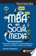Libro MBA en social media