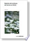 Libro Medición de la eficacia del servicio al cliente