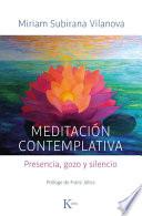 Libro Meditacin contemplativa