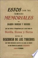 Libro Memoriales y divagaciones