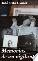 Libro Memorias de un vigilante