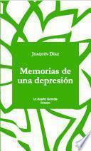 Libro Memorias de una depresión