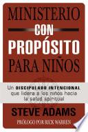 Libro Ministerio con propósito para niños