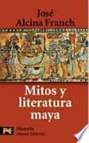 Libro Mitos y literatura maya